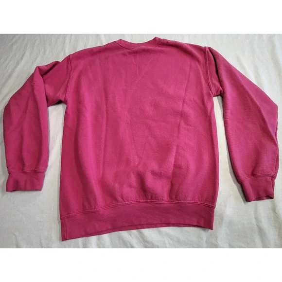 Nirvana Graphic Sweatshirt Unisex Small Pink Smiley Face Tie Dye Logo - Picture 4 of 12